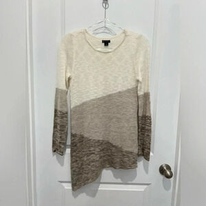 Gently Worn New Directions Earth Tone Oversized Sweater, no flaws,stains or wear